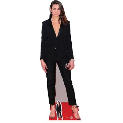 Star Cutouts Dua LIPA en taille réelle silhouette en carton avec mini gratuit - Publicité Star Cutouts Dua LIPA en taille réelle silhouette en carton avec mini gratuit - Publicité