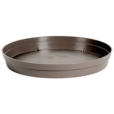 EDA Soucoupe Toscane ø22,5cm Taupe - Publicité EDA Soucoupe Toscane ø22,5cm Taupe - Publicité