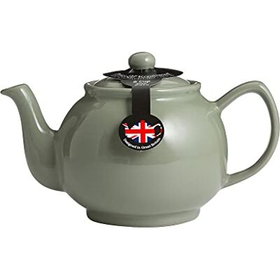 Kensington Théière 6 tasses Vert sauge 110 cl - Publicité Kensington Théière 6 tasses Vert sauge 110 cl - Publicité