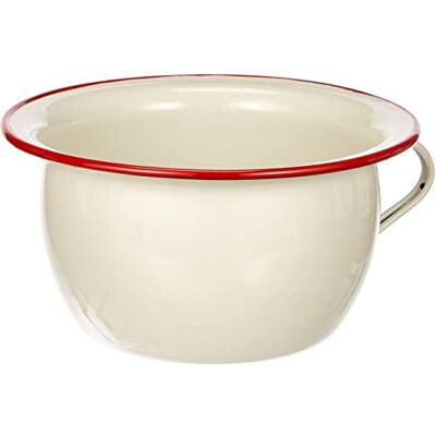 IBILI 908224 Pot de Chambre, Acier, Blanc, 24 x 24 x 13 cm - Publicité IBILI 908224 Pot de Chambre, Acier, Blanc, 24 x 24 x 13 cm - Publicité