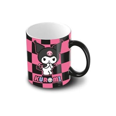 Hello Kitty Kuromi Chess-Tasse, Noir - Publicité Hello Kitty Kuromi Chess-Tasse, Noir - Publicité