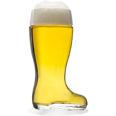 Stölzle - Verre en forme de botte - 1L, 6 pcs - Verre à bière - Publicité Stölzle - Verre en forme de botte - 1L, 6 pcs - Verre à bière - Publicité