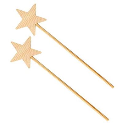 Artemio 2 Baguettes Magiques en Bois - Ensemble 23cm - Publicité Artemio 2 Baguettes Magiques en Bois - Ensemble 23cm - Publicité