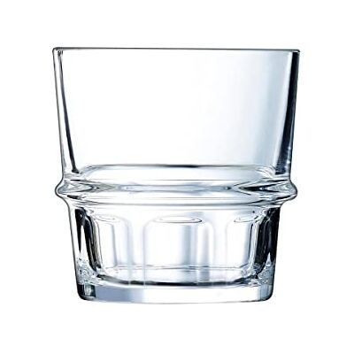 Arcoroc ARC 6 Verres En Verre Trempé De New York 25 Cl - Publicité Arcoroc ARC 6 Verres En Verre Trempé De New York 25 Cl - Publicité