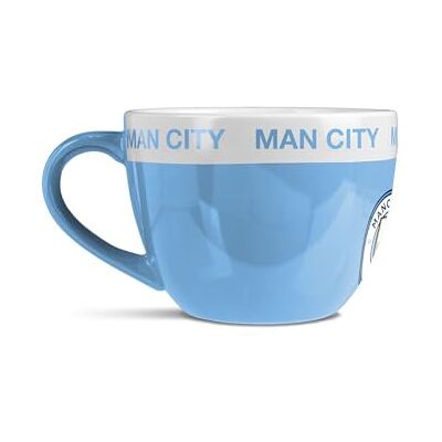 FOCO Mug Cappuccino sous licence officielle Manchester City FC - Publicité FOCO Mug Cappuccino sous licence officielle Manchester City FC - Publicité