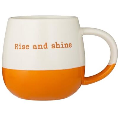 Kensington Tasse à café latte en céramique Choco Rise and Shine et boissons chocolatées chaudes 340 ml - Publicité Kensington Tasse à café latte en céramique Choco Rise and Shine et boissons chocolatées chaudes 340 ml - Publicité