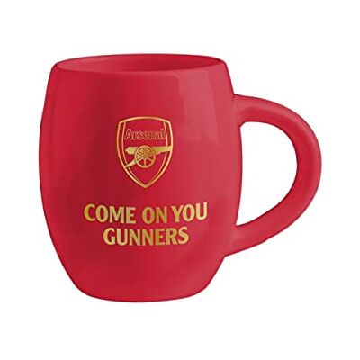 FOCO Tasse à thé sous licence officielle Arsenal FC avec slogan - Publicité FOCO Tasse à thé sous licence officielle Arsenal FC avec slogan - Publicité