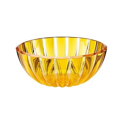 Guzzini Récipient L "Dolcevita", Bio-Based Plastic, Amber, 25x25xh10,5, Jaune - Publicité Guzzini Récipient L "Dolcevita", Bio-Based Plastic, Amber, 25x25xh10,5, Jaune - Publicité