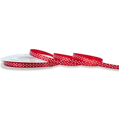 Creativery Ruban de satin à pois 6 mm x 25 m Couleur au choix 6/12/25/38 mm Couleurs résistantes et lavable Ruban pour mariage Ruban cadeau, pour emballage, décoration, loisirs créatifs Rouge 250 - Publicité Creativery Ruban de satin à pois 6 mm x 25 m Couleur au choix 6/12/25/38 mm Couleurs résistantes et lavable Ruban pour mariage Ruban cadeau, pour emballage, décoration, loisirs créatifs Rouge 250 - Publicité