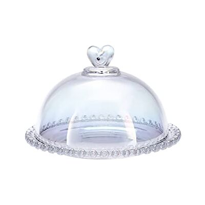 KARACA Rory Tortenheber 19 cm Eleganter Kuchenservierer aus Hochwertigem Glas für Besondere Anlässe Stilvolles Servieren von Kuchen - Publicité KARACA Rory Tortenheber 19 cm Eleganter Kuchenservierer aus Hochwertigem Glas für Besondere Anlässe Stilvolles Servieren von Kuchen - Publicité