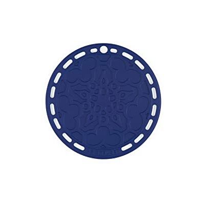 LE CREUSET Dessous de Plat, Silicone, Résistant Jusqu'à 250°C, 20 cm, Azure, 93007300220000 - Publicité LE CREUSET Dessous de Plat, Silicone, Résistant Jusqu'à 250°C, 20 cm, Azure, 93007300220000 - Publicité