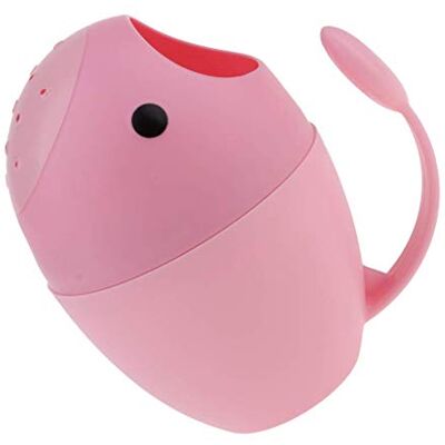 BN Bain Rince Tête Bébé Tasse de Bain pour Enfant Waterfall Bad Rinser Bath Shower Cup Shampoo Rinser Pichet pour Enfants et Personnes âgées, Rose - Publicité BN Bain Rince Tête Bébé Tasse de Bain pour Enfant Waterfall Bad Rinser Bath Shower Cup Shampoo Rinser Pichet pour Enfants et Personnes âgées, Rose - Publicité