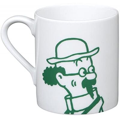 Moulinsart Tasse en Porcelaine, Vert, Tamaño Único - Publicité Moulinsart Tasse en Porcelaine, Vert, Tamaño Único - Publicité