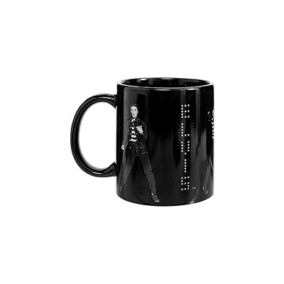 Pyramid Elvis Presley (Jailhouse Rock) Tasse en céramique changeant de chaleur de 325 ml – Cadeau emblématique de la légende de la musique, taille unique - Publicité Pyramid Elvis Presley (Jailhouse Rock) Tasse en céramique changeant de chaleur de 325 ml – Cadeau emblématique de la légende de la musique, taille unique - Publicité