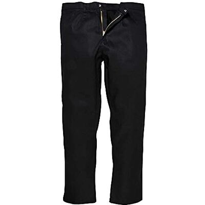 Portwest BZ30 Pantalons Bizweld Noir Tall, XL - Publicité Portwest BZ30 Pantalons Bizweld Noir Tall, XL - Publicité