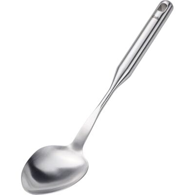 Fissler Essential Cuillère de service en acier inoxydable (34,5 cm) Grande cuillère de présentation pour portionner et servir Passe au lave-vaisselle - Publicité Fissler Essential Cuillère de service en acier inoxydable (34,5 cm) Grande cuillère de présentation pour portionner et servir Passe au lave-vaisselle - Publicité