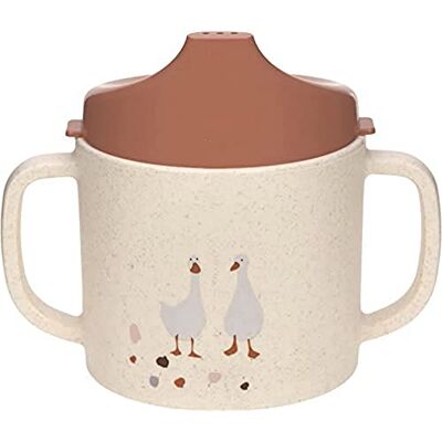 Lässig Tasse/Sippy Cup PP/Celllulose Tiny Farmer Sheep/Goose nature - Publicité Lässig Tasse/Sippy Cup PP/Celllulose Tiny Farmer Sheep/Goose nature - Publicité