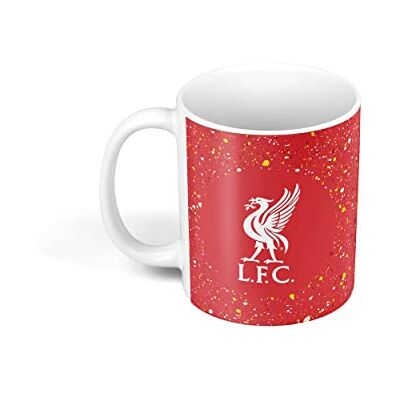 FOCO Tasse sous licence officielle Liverpool FC avec motif éclaboussures de peinture - Publicité FOCO Tasse sous licence officielle Liverpool FC avec motif éclaboussures de peinture - Publicité