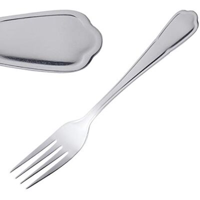Olympia Dubarry Lot de 12 fourchettesà dessert en acier inoxydable 18/0 189 mm - Publicité Olympia Dubarry Lot de 12 fourchettesà dessert en acier inoxydable 18/0 189 mm - Publicité
