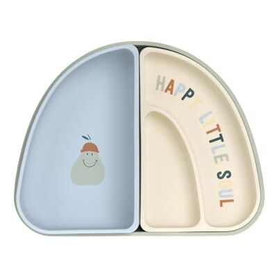 Lässig Baby Kinder Set de vaisselle Assiette en silicone Bol Assiette à goûter/Silicone Dish Set Happy Fruits Lemon - Publicité Lässig Baby Kinder Set de vaisselle Assiette en silicone Bol Assiette à goûter/Silicone Dish Set Happy Fruits Lemon - Publicité