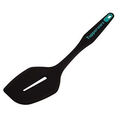 Tupperware Spatola turquoise noir - Publicité Tupperware Spatola turquoise noir - Publicité