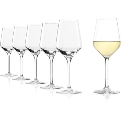 Stölzle Lausitz Revolution Lot de 6 verres à vin blanc en cristal 365 ml - Publicité Stölzle Lausitz Revolution Lot de 6 verres à vin blanc en cristal 365 ml - Publicité