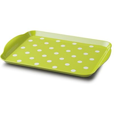 Zeal Melamine Dotty Plateau Petit citron vert - Plateau - Publicité Zeal Melamine Dotty Plateau Petit citron vert - Plateau - Publicité