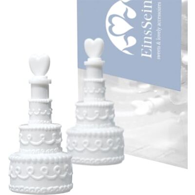 EinsSein 48x Bulles de Savon Mariage gâteau Box Blanc Bulle pour Flacon Deco Coeur champêtre Enfant Anniversaire Cadeau invites Confirmation Anniversaire Transparente Plastique Tube à de Table Tubes - Publicité EinsSein 48x Bulles de Savon Mariage gâteau Box Blanc Bulle pour Flacon Deco Coeur champêtre Enfant Anniversaire Cadeau invites Confirmation Anniversaire Transparente Plastique Tube à de Table Tubes - Publicité