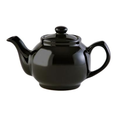 Kensington Théière anglaise pour 2 tasses, en faïence de qualité supérieure, avec vernis brillant, passe au micro-ondes et au lave-vaisselle, théière vintage - Publicité Kensington Théière anglaise pour 2 tasses, en faïence de qualité supérieure, avec vernis brillant, passe au micro-ondes et au lave-vaisselle, théière vintage - Publicité