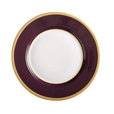 maxwell and williams Maxwell & Williams Teas & C's Kasbah Cake Plate in Gift Box, Classic Rim Style, Porcelaine, Violet, 19.5 cm - Publicité maxwell and williams Maxwell & Williams Teas & C's Kasbah Cake Plate in Gift Box, Classic Rim Style, Porcelaine, Violet, 19.5 cm - Publicité