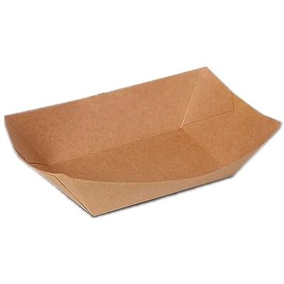 BEST PRODUCTS BestGreen 4 BARQUETTES Carton Kraft 17X9.5X5.5CM - Publicité BEST PRODUCTS BestGreen 4 BARQUETTES Carton Kraft 17X9.5X5.5CM - Publicité