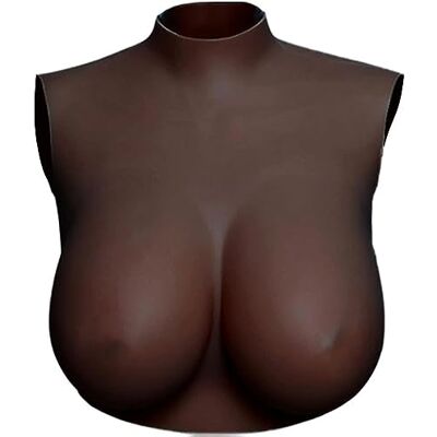 WENNEWU Silicone Sein, Forme Réaliste Remplie De Silicone, H Tasse De Poitrine De Silicone Forme Une Fausse Mastectomie Artificielle, Le Sein De Silicone,Noir,C - Publicité WENNEWU Silicone Sein, Forme Réaliste Remplie De Silicone, H Tasse De Poitrine De Silicone Forme Une Fausse Mastectomie Artificielle, Le Sein De Silicone,Noir,C - Publicité