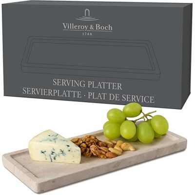 Villeroy & Boch Travertin Plateau de Service - Plateau de Service - Publicité Villeroy & Boch Travertin Plateau de Service - Plateau de Service - Publicité