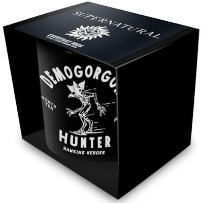 Pyramid Stranger Things 5 (Demogorgon Hunter) Tasse de 315 ml sous licence officielle Netflix, tasse à café en céramique pour fans et collectionneurs, taille unique - Publicité Pyramid Stranger Things 5 (Demogorgon Hunter) Tasse de 315 ml sous licence officielle Netflix, tasse à café en céramique pour fans et collectionneurs, taille unique - Publicité