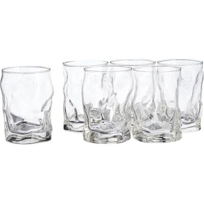 Bormioli Rocco Sorgente Lot de 6 verres Rocks 290 g - Publicité Bormioli Rocco Sorgente Lot de 6 verres Rocks 290 g - Publicité