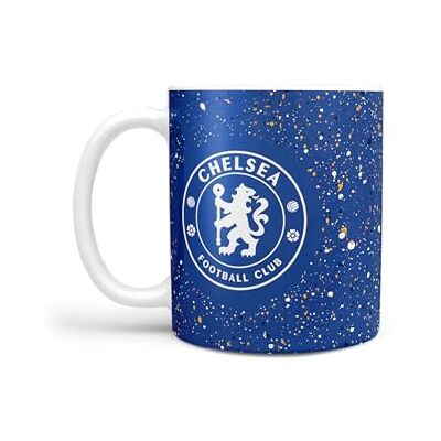 FOCO Mug sous licence officielle Chelsea FC avec éclaboussures de peinture - Publicité FOCO Mug sous licence officielle Chelsea FC avec éclaboussures de peinture - Publicité