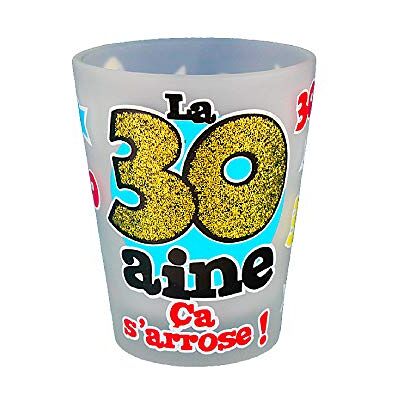 STC Pack 4 Verres Shooters 30 Ans - Publicité STC Pack 4 Verres Shooters 30 Ans - Publicité
