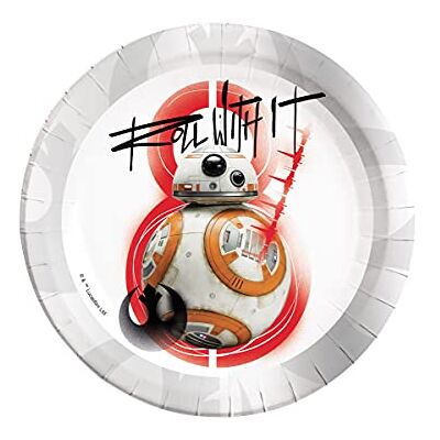 Procos Disney 58000 Star Wars "The Last Jedi" plaque, Argent métallique - Publicité Procos Disney 58000 Star Wars "The Last Jedi" plaque, Argent métallique - Publicité
