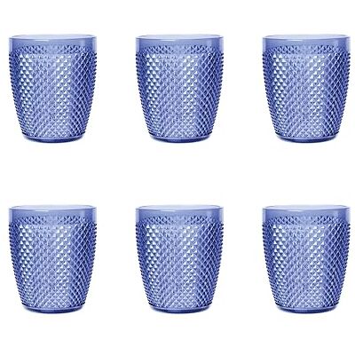 Verres en Plastique Diamond Bleu Excelsa - Vaisselle - Publicité Verres en Plastique Diamond Bleu Excelsa - Vaisselle - Publicité