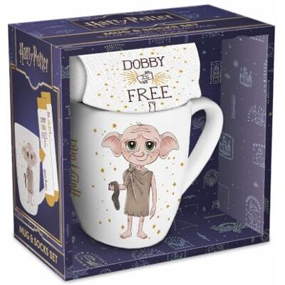 Pyramid Harry Potter (Dobby) Coffret cadeau mug et chaussette pour femme 312 ml - Publicité Pyramid Harry Potter (Dobby) Coffret cadeau mug et chaussette pour femme 312 ml - Publicité