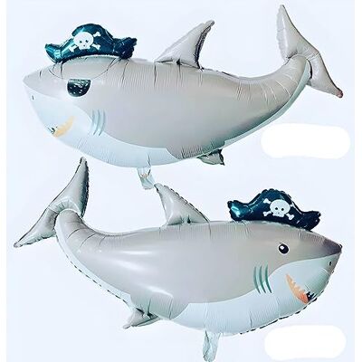 Kopper-24 Ballon gonflable animal en forme de requin, gris, environ 62 x 97 cm – Parfait pour les anniversaires d'enfants, les fêtes à thème, les décorations, les cadeaux – Durable et réutilisable – Facile à - Publicité Kopper-24 Ballon gonflable animal en forme de requin, gris, environ 62 x 97 cm – Parfait pour les anniversaires d'enfants, les fêtes à thème, les décorations, les cadeaux – Durable et réutilisable – Facile à - Publicité
