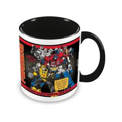 Pyramid Transformers Mug (More Than Meets The Eye Design) 325 ml Tasse à café en céramique, tasses et tasses à café pour homme et femme – Produit officiel - Publicité Pyramid Transformers Mug (More Than Meets The Eye Design) 325 ml Tasse à café en céramique, tasses et tasses à café pour homme et femme – Produit officiel - Publicité