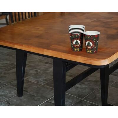 GUIRMA 6 Verres Sapin de Noël (240 ml) 9 cm Décoration de Table pour Fêtes de Noël et Nouvel An Idéal pour Réunions avec Père Noël et Thèmes Festifs - Publicité GUIRMA 6 Verres Sapin de Noël (240 ml) 9 cm Décoration de Table pour Fêtes de Noël et Nouvel An Idéal pour Réunions avec Père Noël et Thèmes Festifs - Publicité