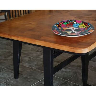 FIESTAS GUIRCA 6 Assiettes Jetables Catrina (22,3x23 cm) Décoration de Table pour Halloween et Fêtes Déguisées Idéal pour Célébrations Mexique et Jour des Morts Multicolore - Publicité FIESTAS GUIRCA 6 Assiettes Jetables Catrina (22,3x23 cm) Décoration de Table pour Halloween et Fêtes Déguisées Idéal pour Célébrations Mexique et Jour des Morts Multicolore - Publicité
