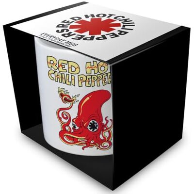 Pyramid Tasse à café en céramique Red Hot Chili Peppers (calamar) 315 ml Taille unique - Publicité Pyramid Tasse à café en céramique Red Hot Chili Peppers (calamar) 315 ml Taille unique - Publicité