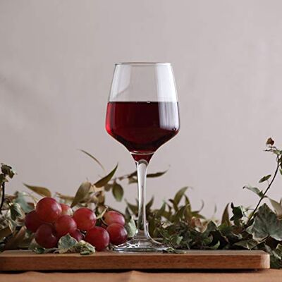 LAV 6X Lal 295ml Verres à Vin Blanc Petit Verre Rouge Rose Longue Tige Cocktail Party Gobelet à Boire Ensemble-Cadeau by - Publicité LAV 6X Lal 295ml Verres à Vin Blanc Petit Verre Rouge Rose Longue Tige Cocktail Party Gobelet à Boire Ensemble-Cadeau by - Publicité