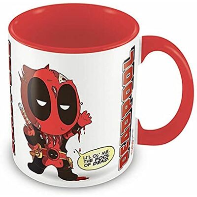 Pyramid Deadpool (from Awesome to Gruesome) Red Inner Mug, Céramique, multicolore - Publicité Pyramid Deadpool (from Awesome to Gruesome) Red Inner Mug, Céramique, multicolore - Publicité