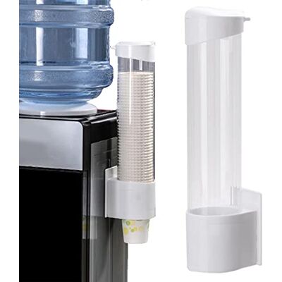 ANTHYTA Distributeur de Gobelets Jetables, Anti-Poussière Distributeur de Gobelet Mural, Distributeur de Tasse en Plastique pour Bureau Maison Restaurant (Capacité de 50 Tasses, Diamètre 5-7,6 cm) - Publicité ANTHYTA Distributeur de Gobelets Jetables, Anti-Poussière Distributeur de Gobelet Mural, Distributeur de Tasse en Plastique pour Bureau Maison Restaurant (Capacité de 50 Tasses, Diamètre 5-7,6 cm) - Publicité