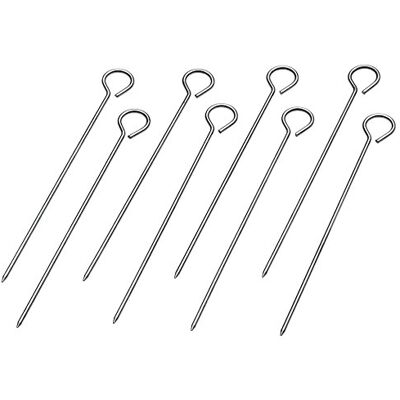 Küchenprofi 0924032810 pâtisseries brochettes, Lot de 10, en Acier Inoxydable, Argent, 0.1 x 6.3 x 22.5 cm - Publicité Küchenprofi 0924032810 pâtisseries brochettes, Lot de 10, en Acier Inoxydable, Argent, 0.1 x 6.3 x 22.5 cm - Publicité