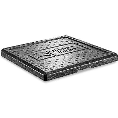 Thermohauser Couvercle de rechange pour boîte à pizza isotherme en polypropylène expansé - Publicité Thermohauser Couvercle de rechange pour boîte à pizza isotherme en polypropylène expansé - Publicité